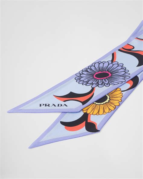 prada scarf baseball|Prada twilly scarf.